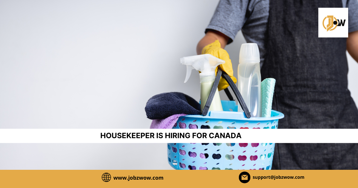 HOUSEKEEPER is hiring at Exodus Bnb in Quebec, QC, Canada! Earn $21/hr in a full-time role with training provided. Apply by Aug 10, 2025!